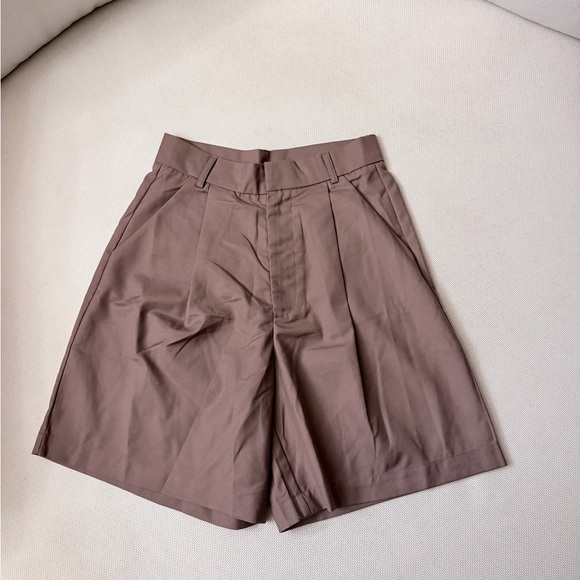 Mauve Blazer and Tailored Shorts Set - Picture 10 of 15